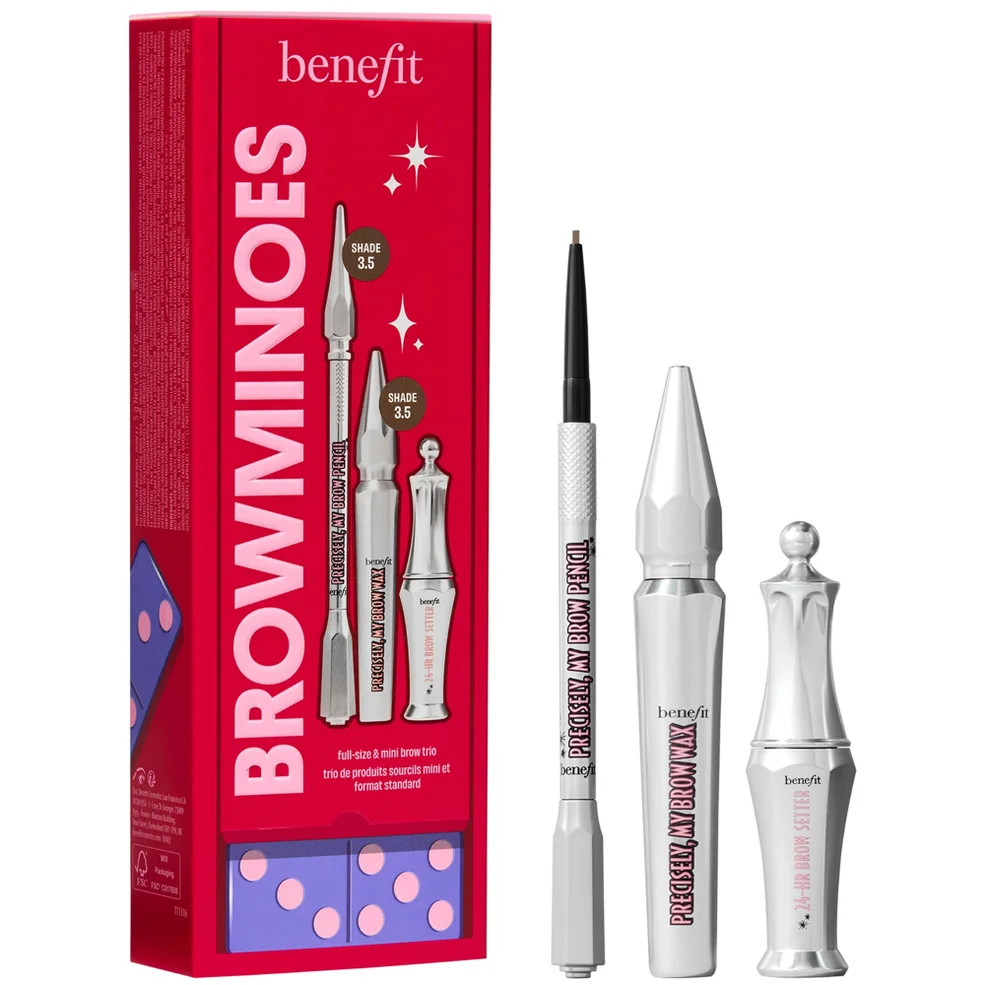 benefit BROWminoes 3.5 Eyebrow Makeup 3-piece Gift Set (Worth £67.00) Image 1