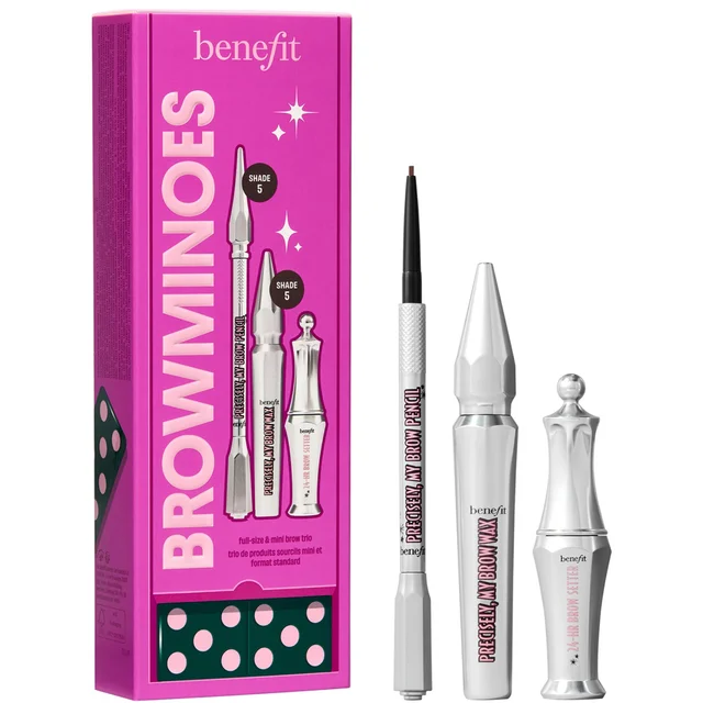 benefit BROWminoes 5 Eyebrow Makeup 3-piece Gift Set (Worth £67.00)