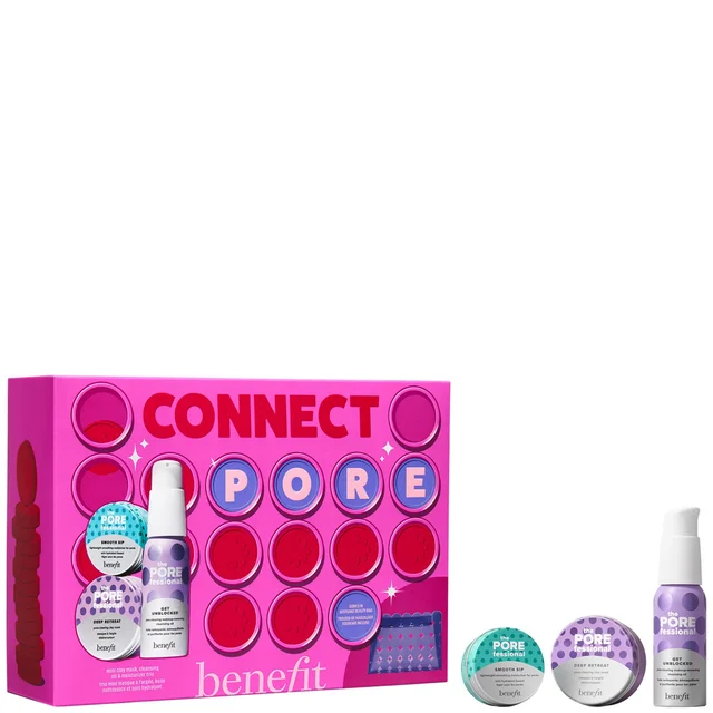 benefit Connect PORE Porefessional Skin Care Gift Set, with Limited Edition Beauty Bag (Worth £52.00)