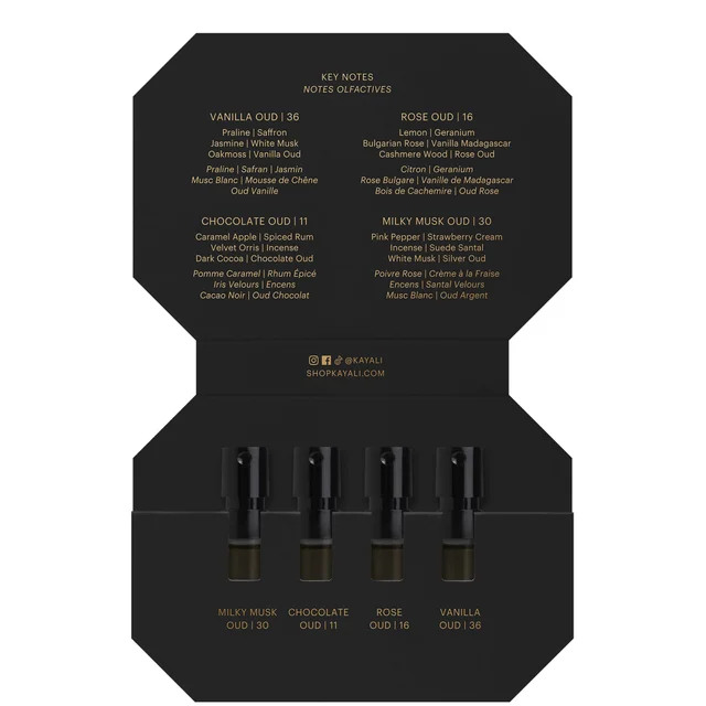 KAYALI Oudgasm Sampler Set 4 x 1.5ml