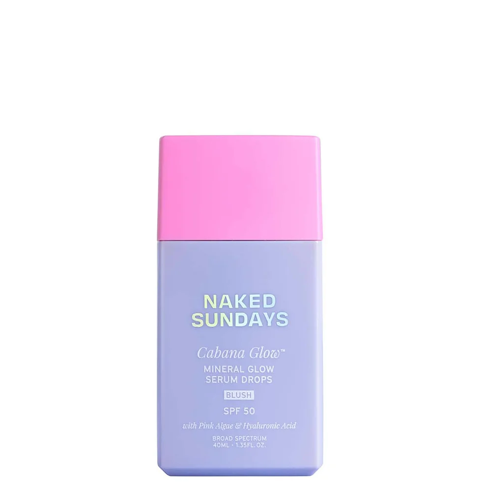 Naked Sundays ‘Cabana Glow’ Mineral Glow Serum SPF50 Blush Drops Image 1