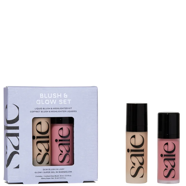 Saie Blush and Glow Set (Worth £39.00)
