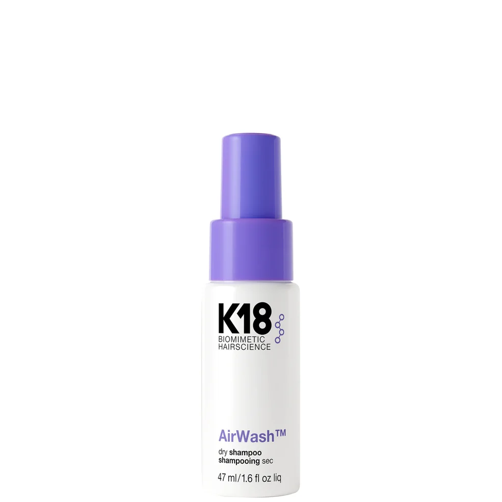 K18 Biomimetic Hairscience AirWash Dry Shampoo 47ml Image 1