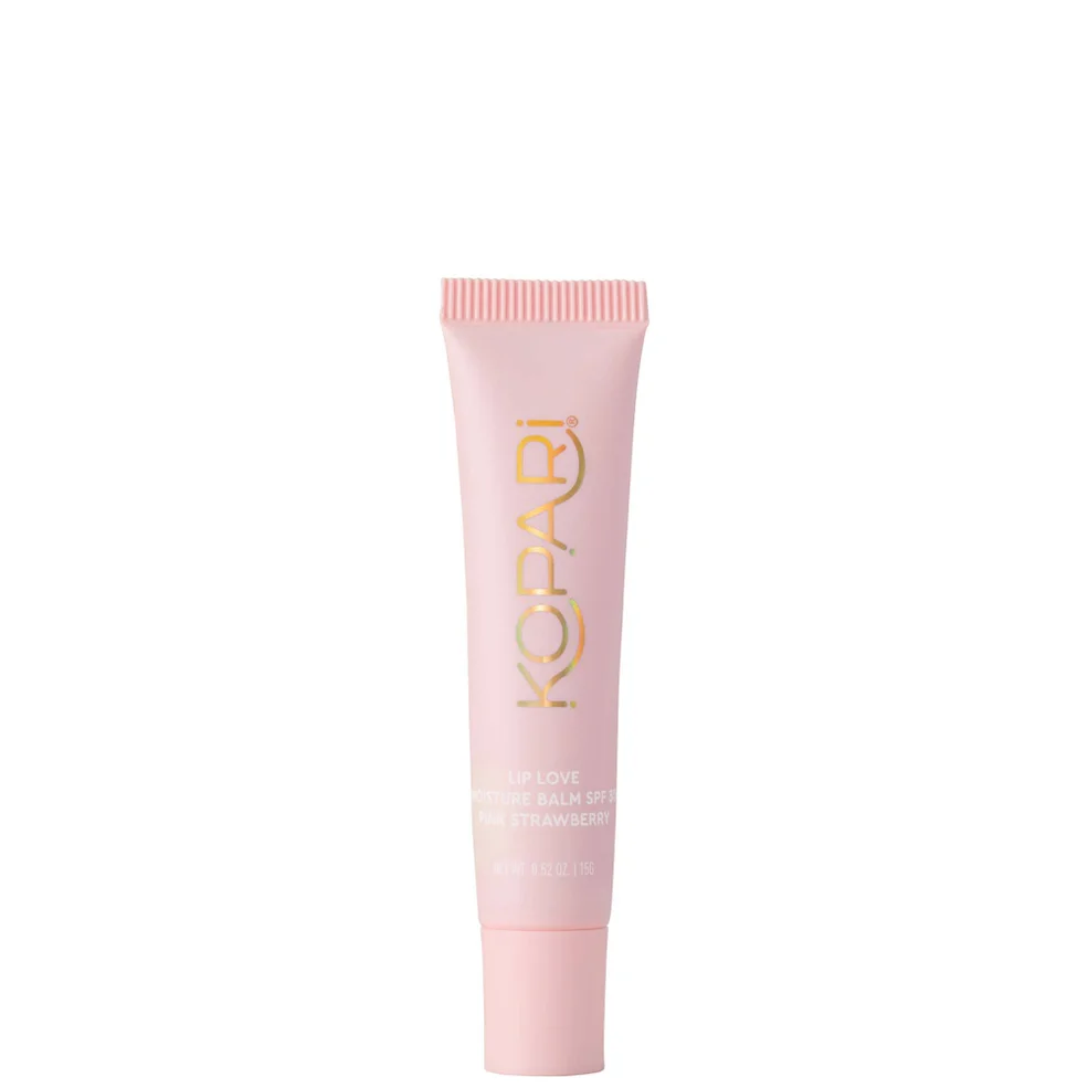 Kopari Lip Love Moisture Balm SPF 30 - Pink Strawberry 15g Image 1