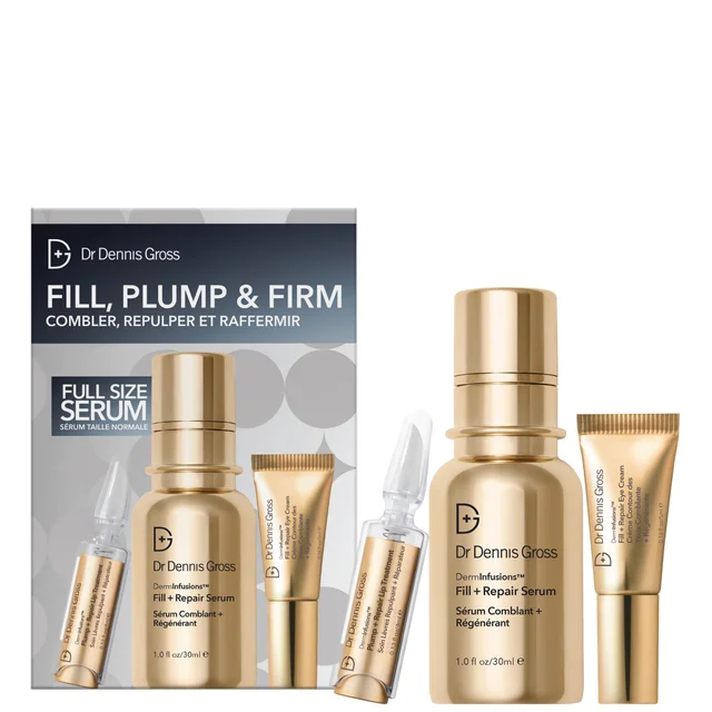 Dr Dennis Gross Skincare Derminfusions Kit - Fill, Plump, Firm Worth £125