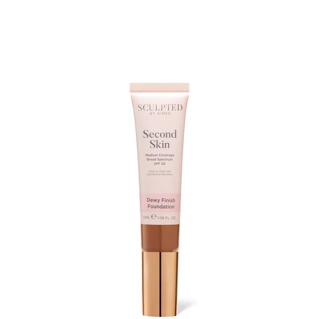 Sculpted by Aimee Second Skin Dewy Foundation (Various Shades) 30ml
