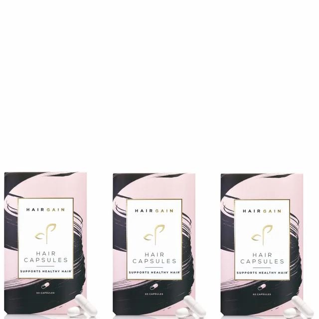 Hair Gain Hair Capsules Trio (Worth £110.97)