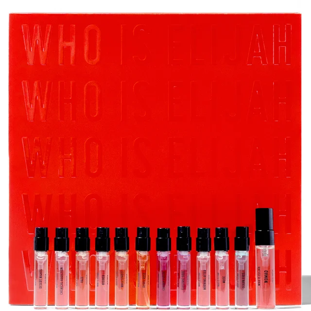 WHO IS ELIJAH 12 Scents Of Christmas Advent Calender (Worth £125)