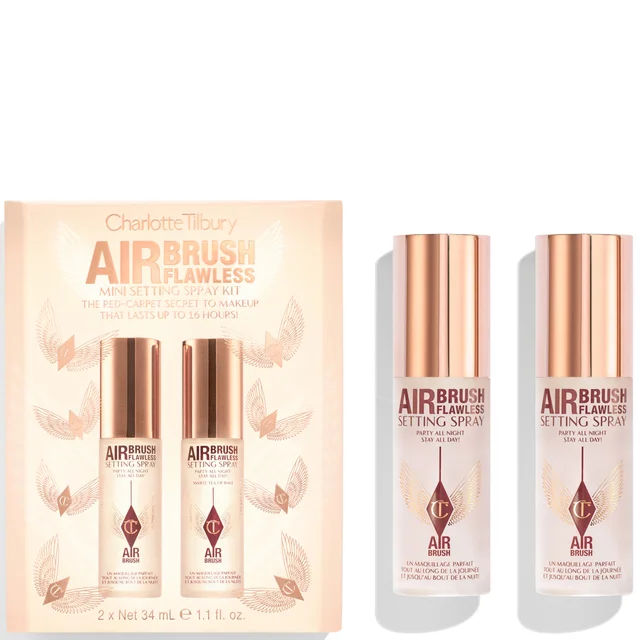 Charlotte Tilbury Airbrush Flawless Setting Spray Kit (Worth £40.00)