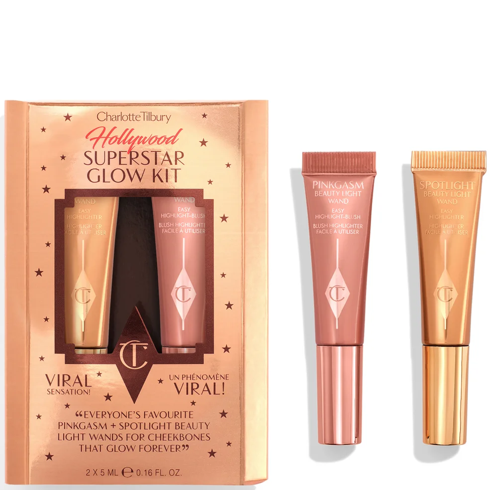 Charlotte Tilbury Hollywood Superstar Glow Kit (Worth £32.00) Image 1
