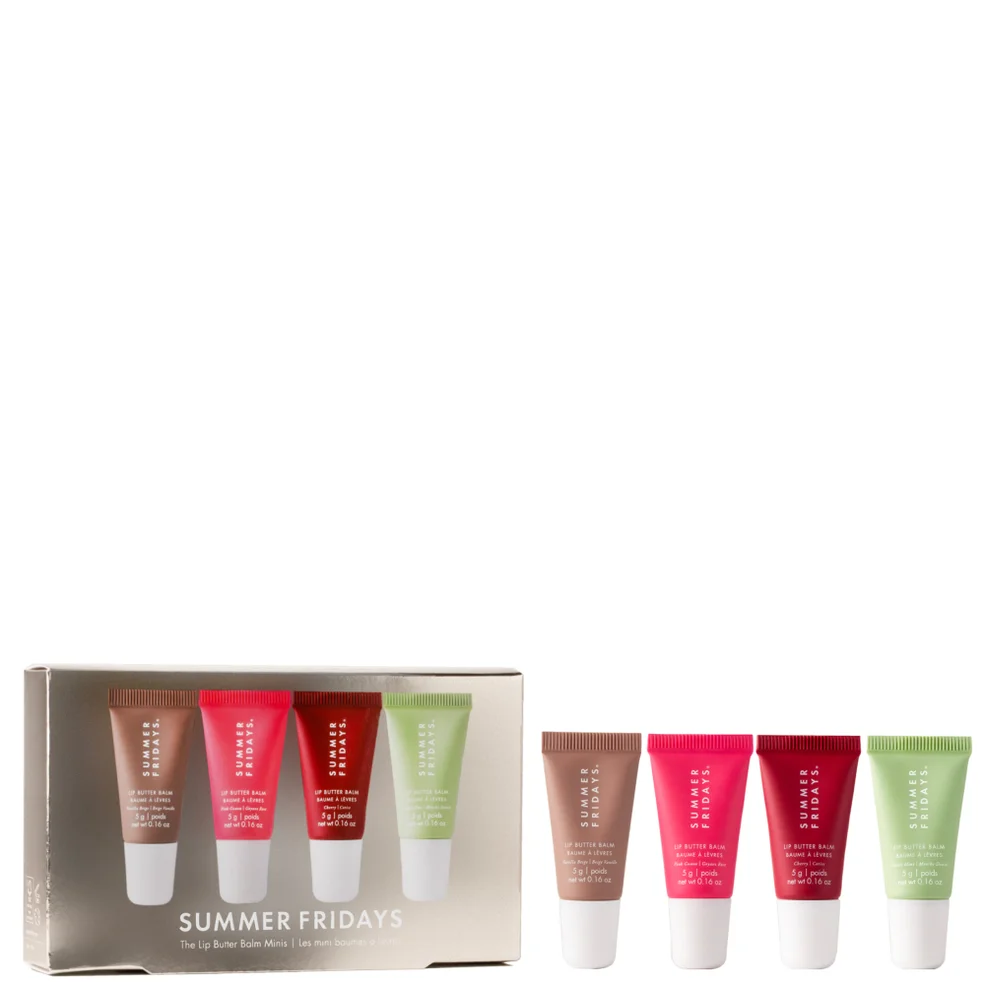 Summer Fridays The Lip Butter Balm Minis (Worth £31) Image 1