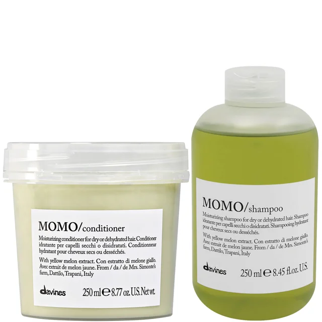 Davines MOMO Moisturising Shampoo and Conditioner