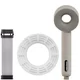 HELLO KLEAN Beige Shower Head + Refill