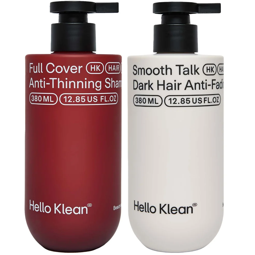 HELLO KLEAN Dark Hair Anti-Thinning Duo Image 1
