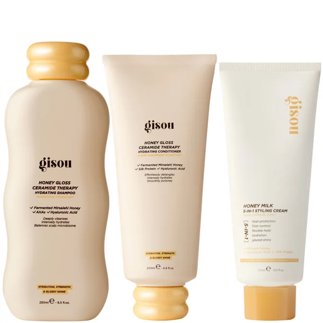 Gisou Glow Dry Trio