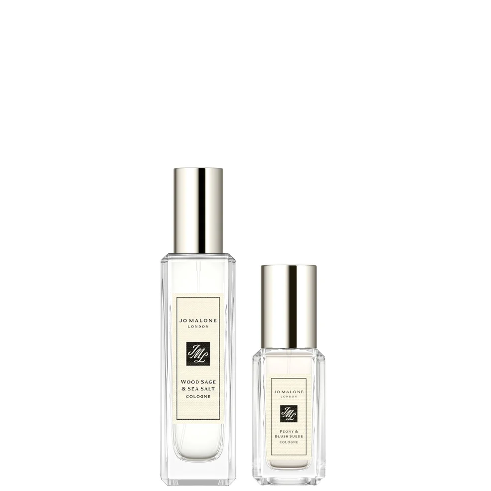 Jo Malone London Wood Sage & Sea Salt & Peony & Blush Suede Scent Layering Gift Set (Worth £74.00) Image 1