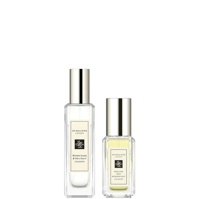 Jo Malone London Wood Sage & Sea Salt & English Oak & Hazelnut Scent Layering Gift Set (Worth £74.00)