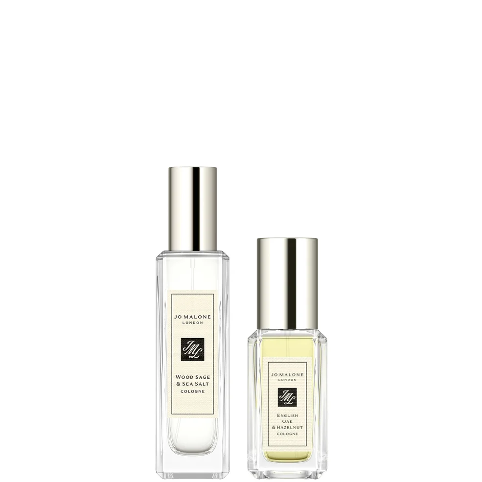 Jo Malone London Wood Sage & Sea Salt & English Oak & Hazelnut Scent Layering Gift Set (Worth £74.00) Image 1