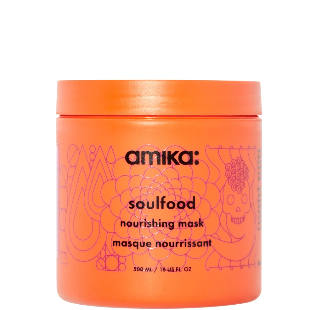 amika soulfood nourishing mask 500ml Image 1