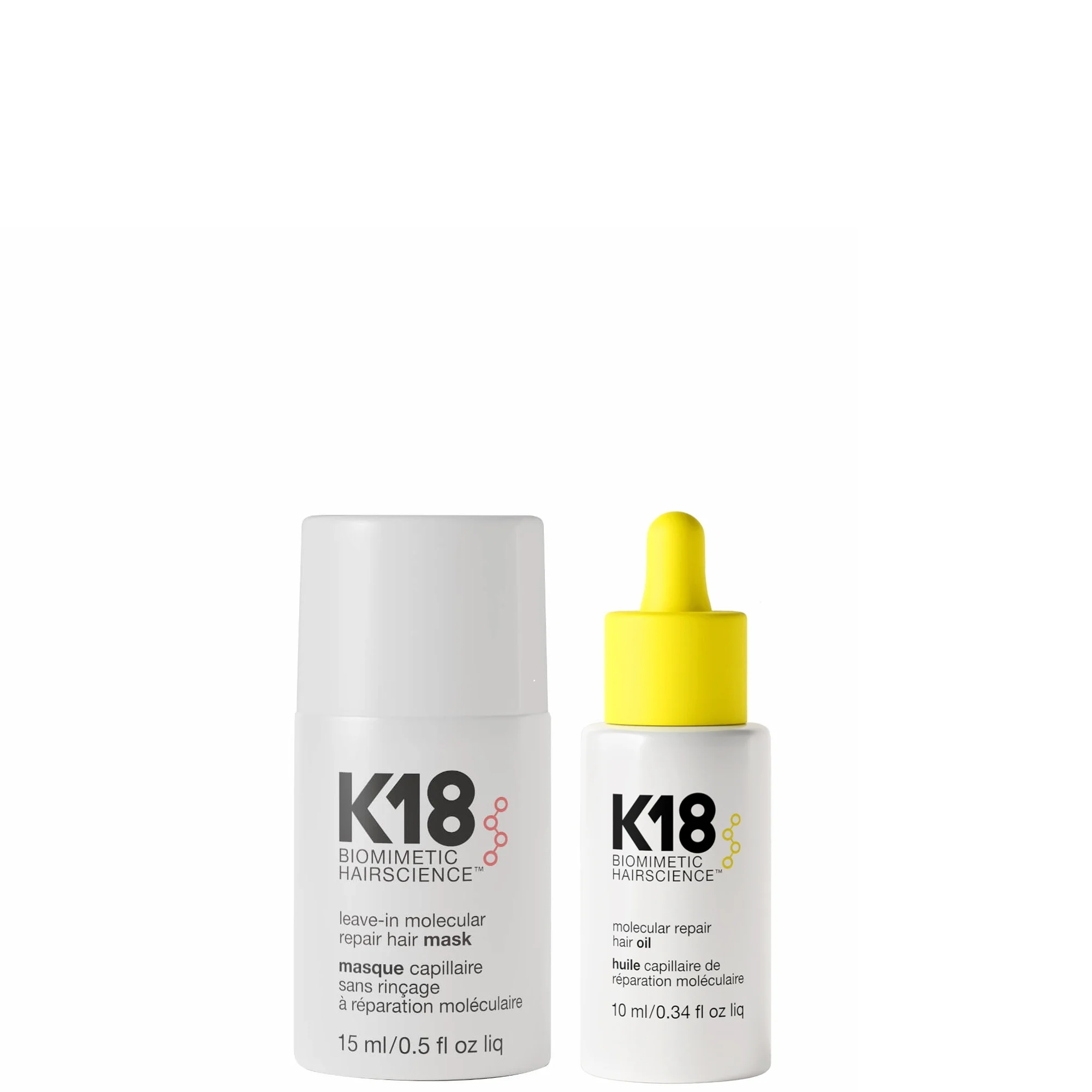 K18 Biomimetic Hairscience Mini Molecular Bundle | Cult Beauty