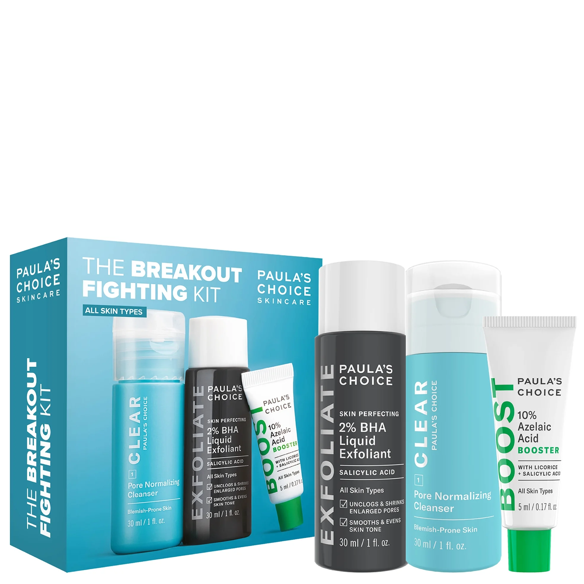 Kit Choice 2 Paula's Choice The Breakout Fighting Kit | Cult Beauty