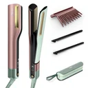Shark SilkiPro Straight Hair Straightener + Dryer in One Tool - Strawberry Matcha