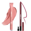 HUDA BEAUTY Softcore Matte Lips Duo - Baby Pink & Deep Rose