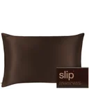 Slip Pure Silk Queen Pillowcase - Chocolate