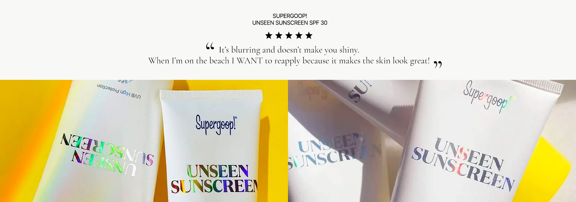 Supergoop! Unseen Sunscreen